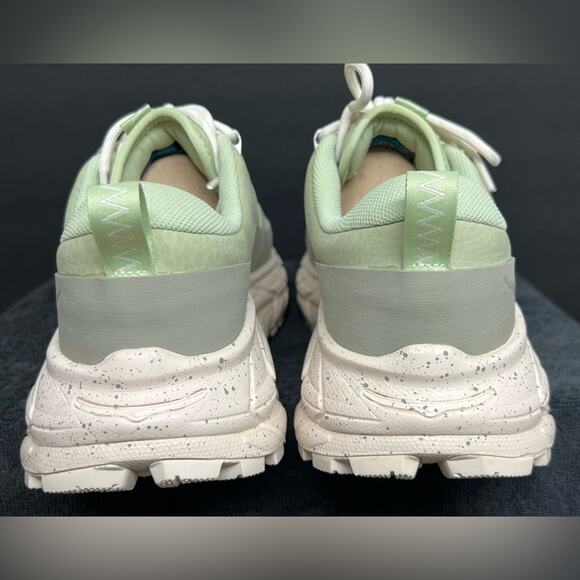 Hoka One U Tor Summit Men’s Seed Green Eggnog Shoes Size 9.5 D NEW WITH BOX - Picture 4 of 9